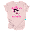 thumbnail image 1 of Trenz Shirt Company Women's In October We Wear Pink Cute Ghost Webs Short Sleeve T-Shirt-Soft Pink-Small, 1 of 1