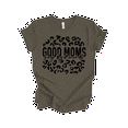 thumbnail image 1 of Trenz Shirt Company Women’s Short-Sleeve T-Shirt - Good Moms Say Bad Words Cursive Graphic Design-Army-medium, 1 of 1
