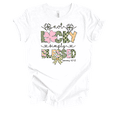 thumbnail image 1 of Trenz Shirt Company Women's St. Patrick Not Lucky Simply Blessed Short Sleeve T-Shirt-White-X-Large, 1 of 1