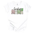 thumbnail image 1 of Trenz Shirt Company Women's St. Patrick's Day Lucky Mama Short Sleeve T-Shirt-White-Medium, 1 of 1