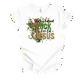thumbnail image 1 of Trenz Shirt Company Women's St. Patrick's Don't Need Luck I've Got Jesus Short Sleeve T-Shirt-White-Medium, 1 of 1