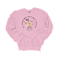 thumbnail image 1 of Trenz Shirt Company Womens Christian Be Strong Be Brave Be Fearless Joshua 1:9 Crewneck Sweatshirt-Light Pink-X-Large, 1 of 1