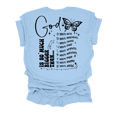 thumbnail image 1 of Trenz Shirt Company Womens Christian God Is Bigger Short Sleeve T-Shirt-Baby Blue-4X-Large, 1 of 1