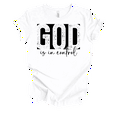 thumbnail image 1 of Trenz Shirt Company Womens Christian God Is In Control Short Sleeve T-Shirt-White-X-Large, 1 of 1