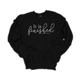 thumbnail image 1 of Trenz Shirt Company Womens Christian It Is Finished John 19:28-30 Crewneck Sweatshirt-Black-5X-Large, 1 of 1