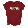 thumbnail image 1 of Trenz Shirt Company Womens Christian Prayer Warrior Multicolored Design Short Sleeve T-shirt Graphic Tee-Cardinal-medium, 1 of 1