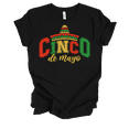 thumbnail image 1 of Trenz Shirt Company Womens Cinco De Mayo Sombrero Short Sleeve T-Shirt-Black-XX-Large, 1 of 1