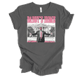 thumbnail image 1 of Trenz Shirt Company Womens Funny Pink Trump Daddy's Home! Short Sleeve T-Shirt-Asphalt-Small, 1 of 1