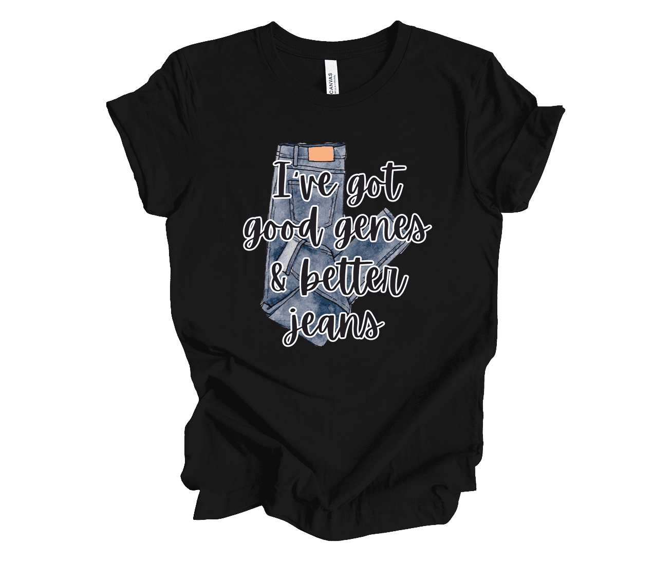 Trenz Shirt Company Womens Graphic T-Shirt - I've Got Good Genes
