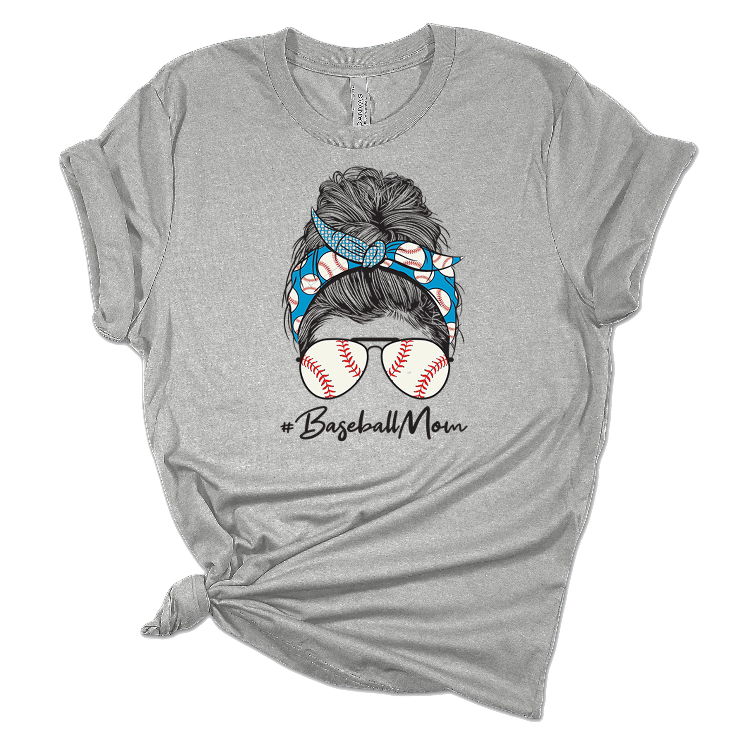Skull Baseball Mom Shirt For Women Skull Baseball Mom Shirt For Women