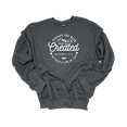 thumbnail image 1 of Trenz Shirt Company Womens Perhaps You Were Created Esther 4:14 Christian Crewneck Sweatshirt-Heather Grey-Medium, 1 of 1