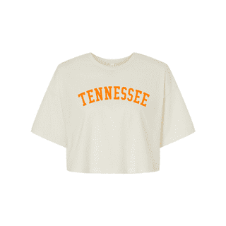 [Clove]★ Team Graphic Crop T-shirt ole-red-womens-cowgirl-club-
