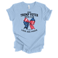 thumbnail image 1 of Trenz Shirt Company Womens Trump Voter Social Club Loud & Proud Short Sleeve T-Shirt-Baby Blue-3X-Large, 1 of 1