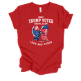 thumbnail image 1 of Trenz Shirt Company Womens Unapologetically Trump Take America Back Short Sleeve T-Shirt-Red-3X-Large, 1 of 1