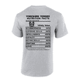 thumbnail image 1 of Trenz Shirt Company Yorkshire Terrier Nutrition Facts Graphic Short-Sleeve T-Shirt-Sports Grey-medium, 1 of 4