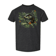thumbnail image 1 of Trenz Shirt Company Youth Boys Graphic T-Shirt - Velociraptor In Jungle Design-Vintage Smoke-5/6, 1 of 1