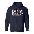 thumbnail image 1 of Trenz Shirts Company Brady Belichick '20 Make America Great Again Pullover Hoodie-Navy-5xl, 1 of 4