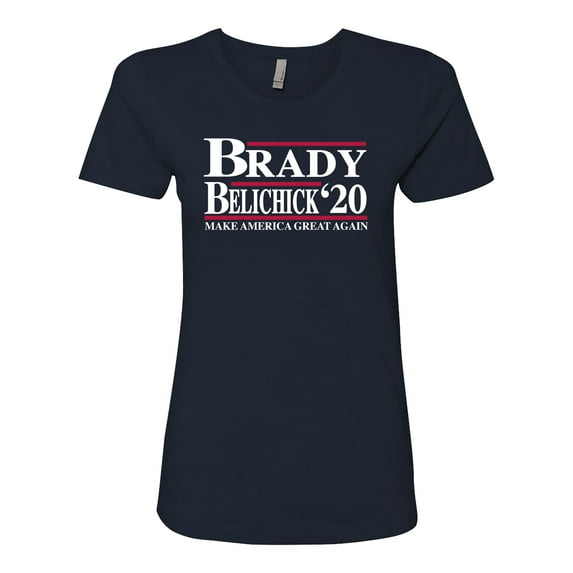 Trenz Shirts Company Brady Belichick '20 Make America Great Again Short Sleeve T-shirt-Ladies-Midnight Navy-medium