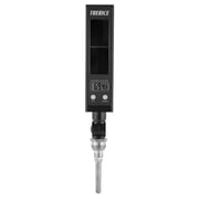 Trerice SX9140305 Light-Powered Digital Thermometer, Adjustable Angle, Industrial 3.5" Aluminum stem,40-300 F & C, Blue CA3