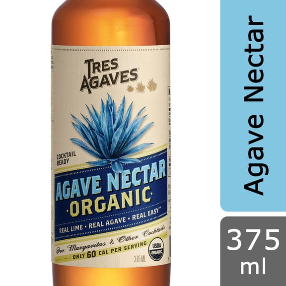 Tres Agaves Organic Agave Nectar Mix, 375mL Bottle