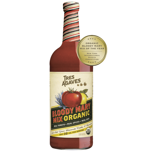 Tres Agaves, Organic Bloody Mary Mix, 1 Liter Bottle