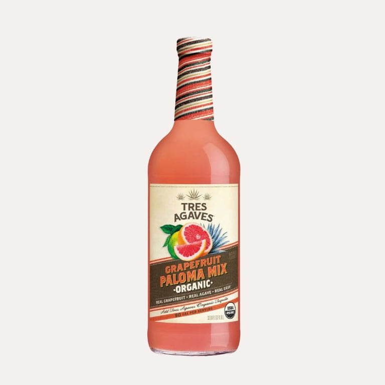 Tres Agaves Organic Paloma Margarita Mix, 1 Liter Bottle - Walmart.com