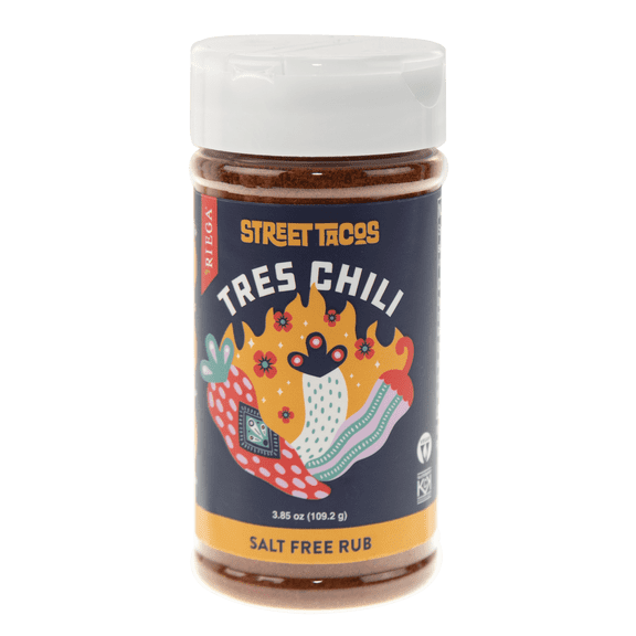 Riega Tres Chilies Street Taco Griller, Seasoning Mix