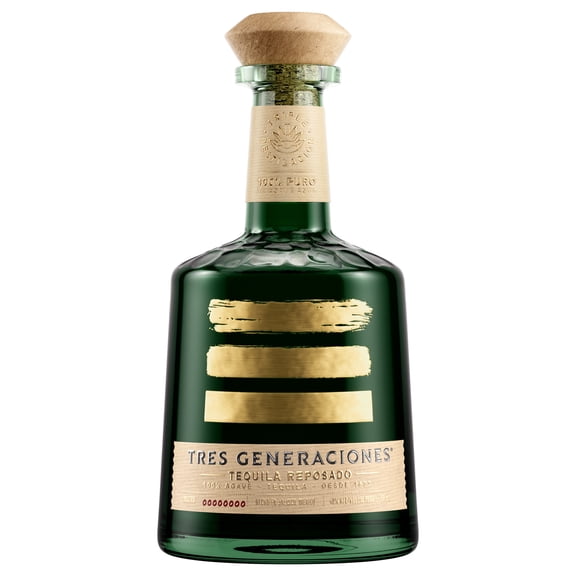 Tres Generaciones Reposado Tequila, 750 ml Bottle, 40% ABV