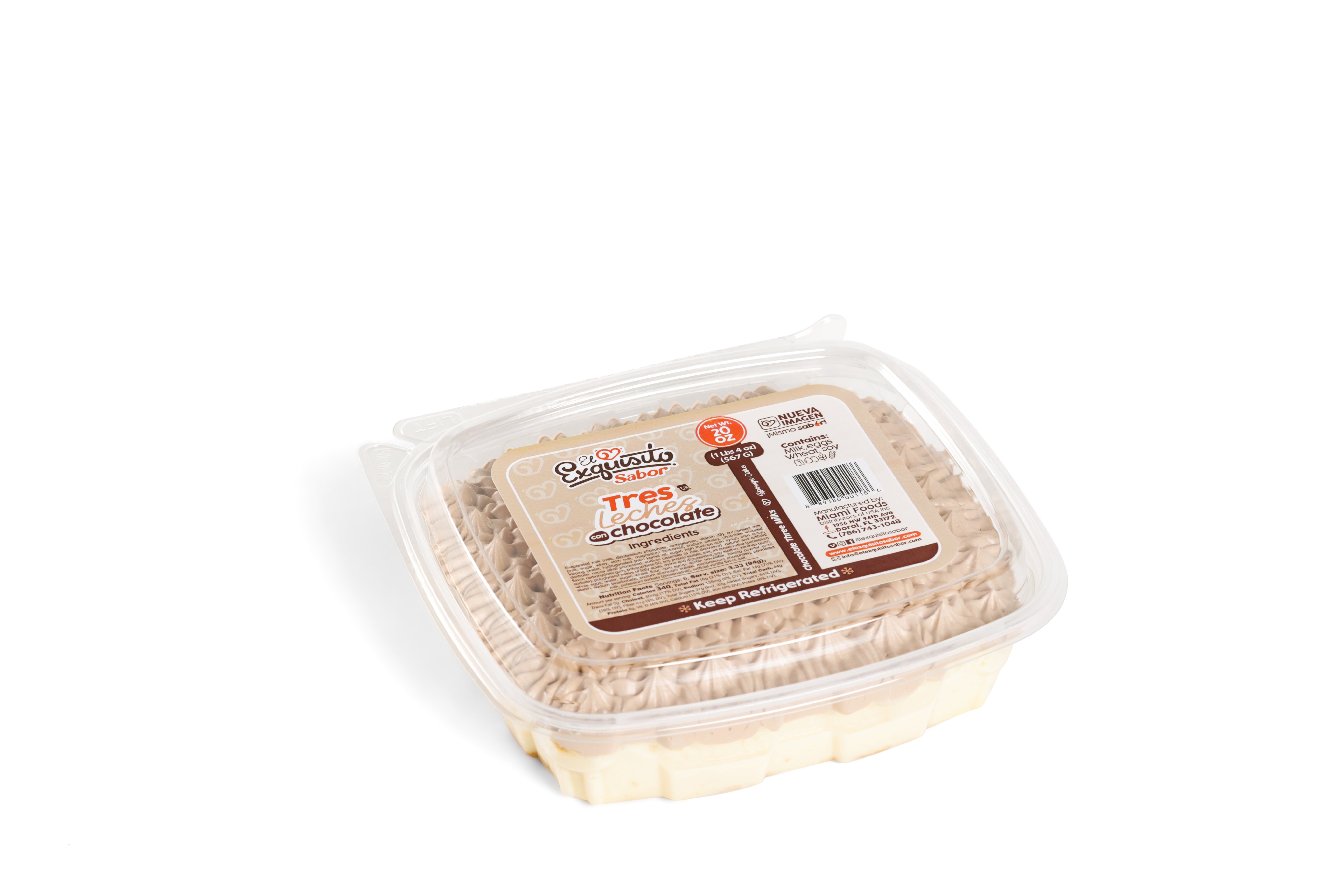 Tres Leches - Chocolate 20oz