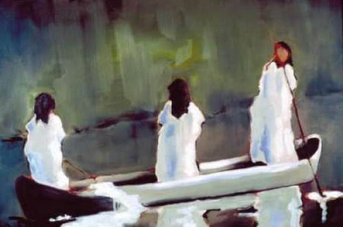 Tres Mujeres Canvas Art - Kate Hoffman (12 x 18)