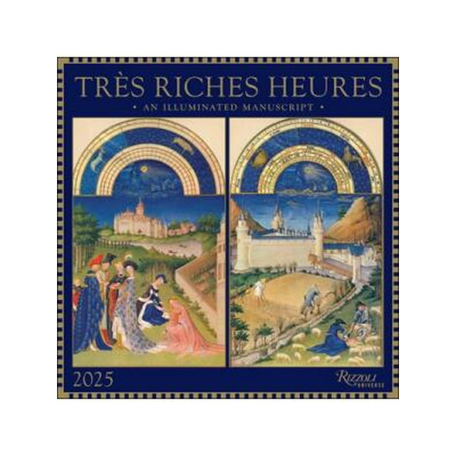Tres Riches Heures 2025 Wall Calendar