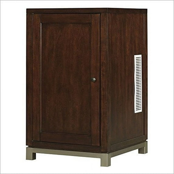 Tresanti Wesleyan Left Cooler Pier Cabinet Meridian Cherry