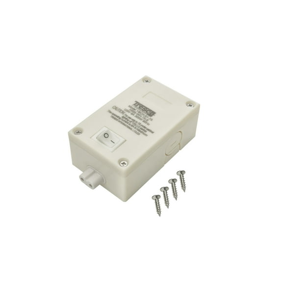Tresco L-Hwb-T5-S-1 120V T5 Hardwire Box W/ Switch - White