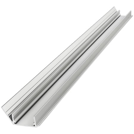 Tresco L-XANG72-SC-1 72" Angled Infinex Extrusion - Nickel