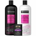 thumbnail image 1 of Tresemmé Shampoo And Conditioner Set, 24 Hour Volume + Keratin Repair Hair Mask – Volumizing Hair Products For Fine Hair With Collagen & Peptide Complex (3 Piece Set) Packaging May Vary, 1 of 5