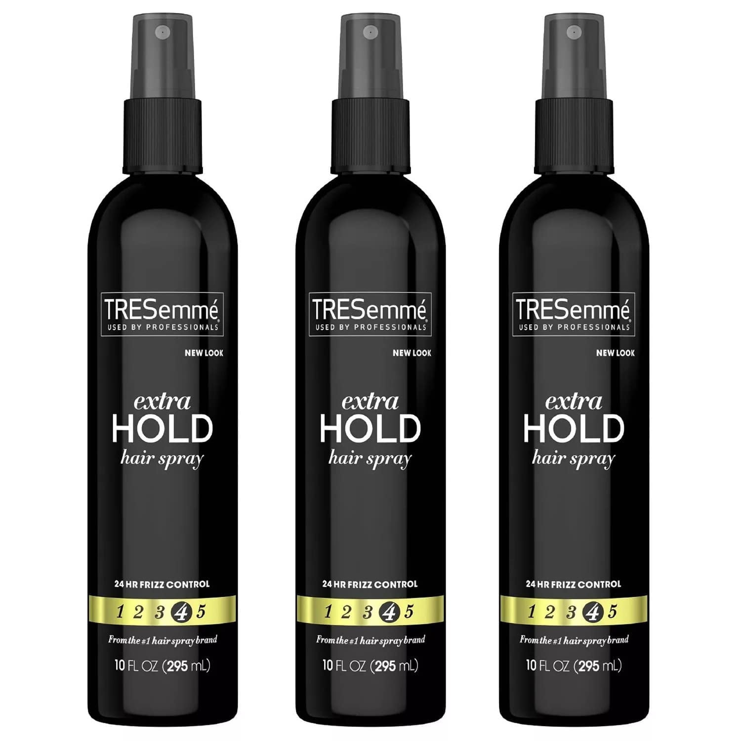 TRESemmé Extra Hold Hairspray, Non-Aerosol 3-Pack, 24H Hold & Frizz Control + Keratin Repair Hair Mask