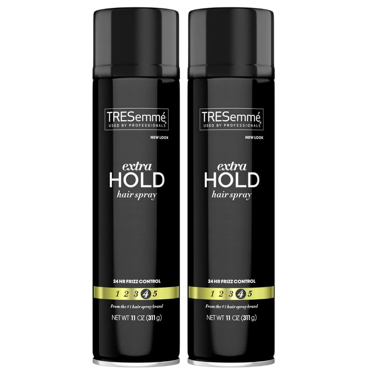 Tresemmé Tres Two Spray Extra Hold Hairspray, Extra-Firm Control, Strong  Hold With Touchable Feel, Humidity Resistant, All Day Frizz Control, Pack  Of 2 - 11 Oz Each 