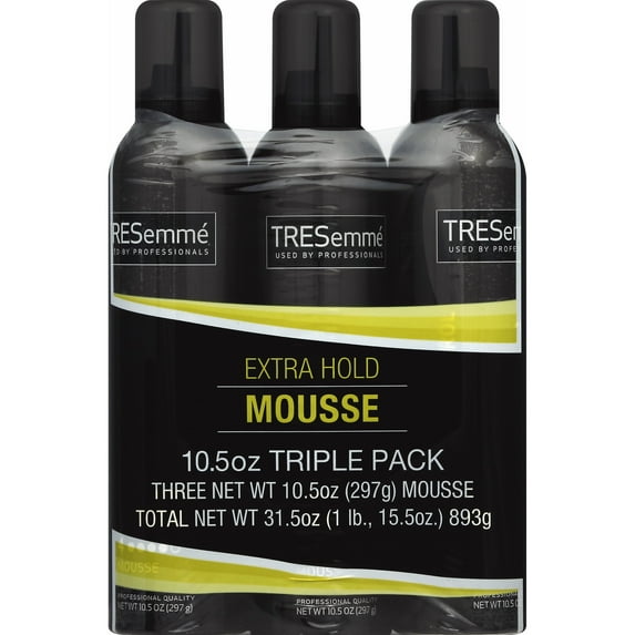 Tresemme 10.5 Oz. Extra Hold Mousse, 3 Pack