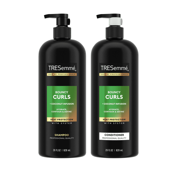 Tresemme Bouncy Curls Shampoo & Conditioner, 28 fl oz 2 Count