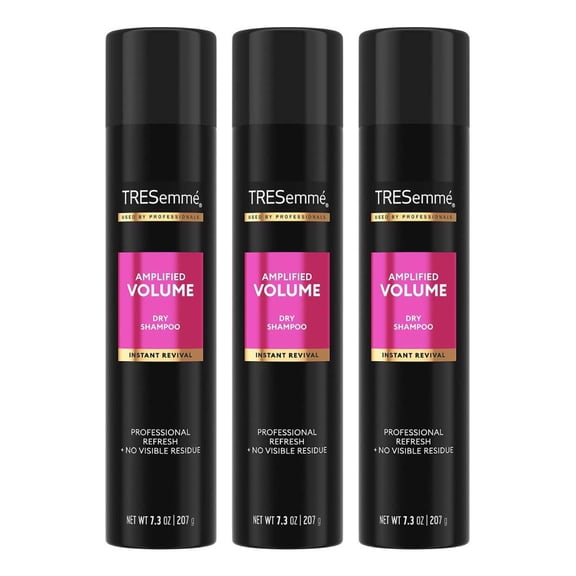 Tresemme Dry Shampoo Amplified Volume 7.3oz (Pack of 3)