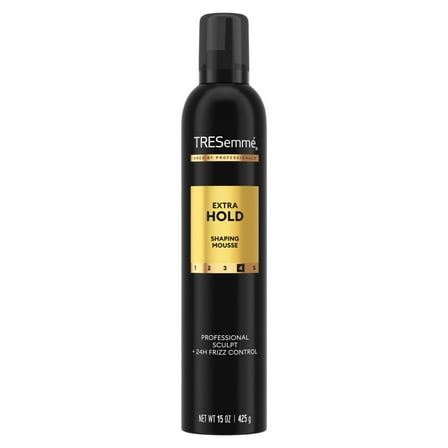 TRESemmé Extra Hold Volumizing Mousse for 24H Touchable Hold & Volume with Pro Lock Tech, 15 oz