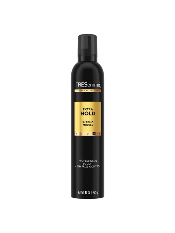 é Extra Hold Volumizing Mousse For 24H Touchable Hold & Volume With Pro Lock Tech, 15 oz