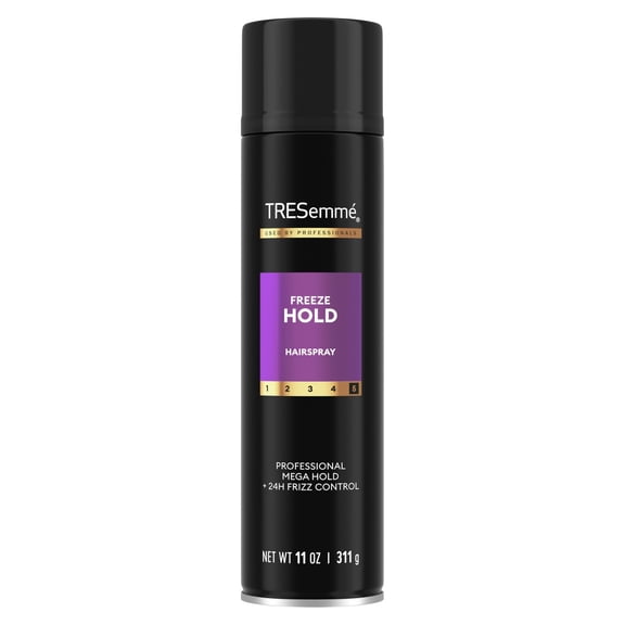 TRESemmé Hairspray For 24-Hour Frizz Control Freeze Hold and All-Day Humidity Resistance ,11 oz