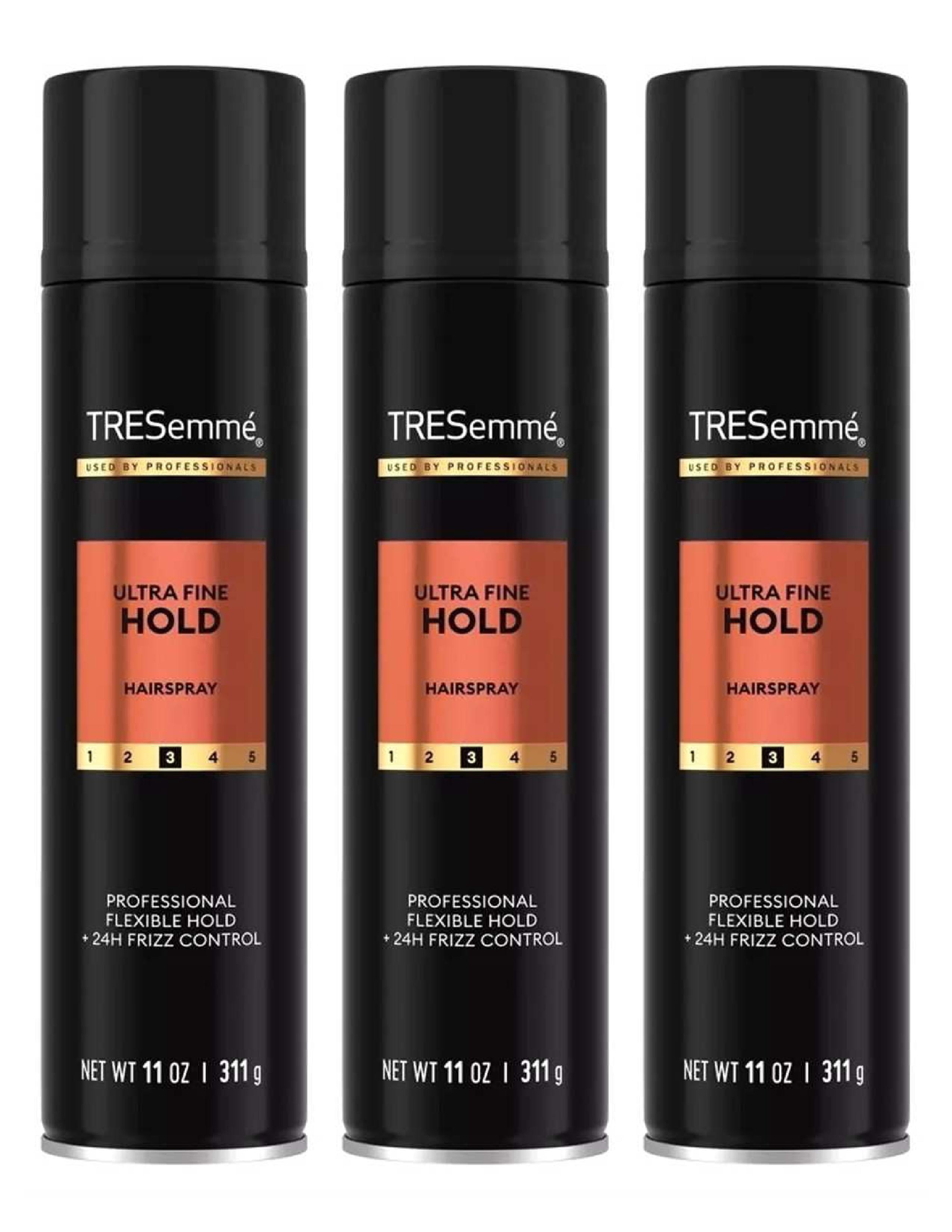 TRESemm√©, Hairspray, Ultra Fine 24 Hr Frizz Control 11oz, Pack