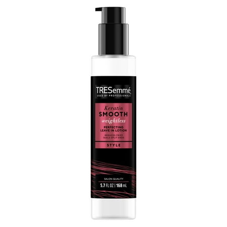 Tresemme Keratin Smooth Perfecting Frizz Control & Sealing Split Ends Leave-in Lotion, 5.7 oz