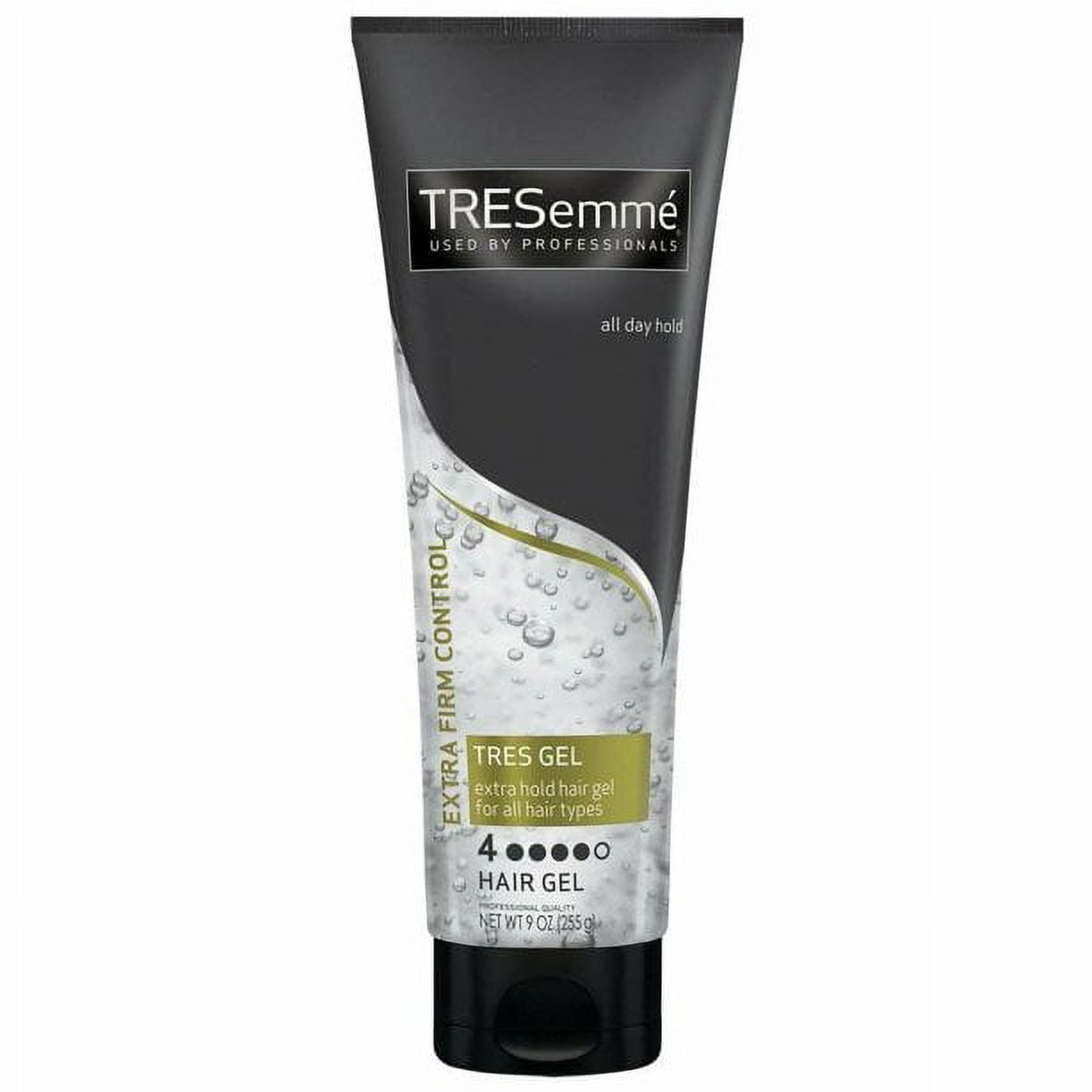 Tresemme' Long-Lasting Extra Firm Control Hair Gel 9 oz, 4 Pack