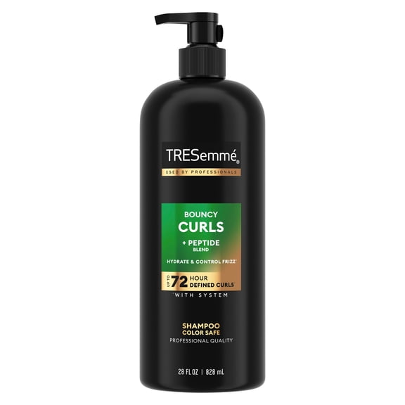 TRESemmé Moisturizing Shampoo For Curly Hair Flawless Curls Formulated With Pro Style Technology, 28 Fl oz