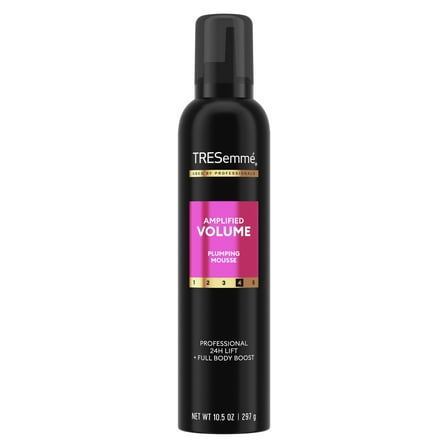 Tresemme Plumping Mousse Amplified Volume for 24H Lift and Body with Pro Lock Technology, 10.5 oz