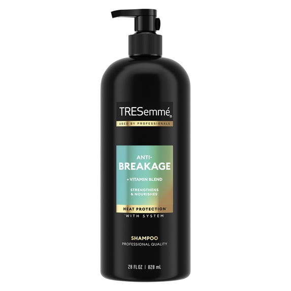 Tresemme Pro Solutions Shampoo Hair Care Anti-Breakage Shampoo Reduces Hair Breakage, 28 oz