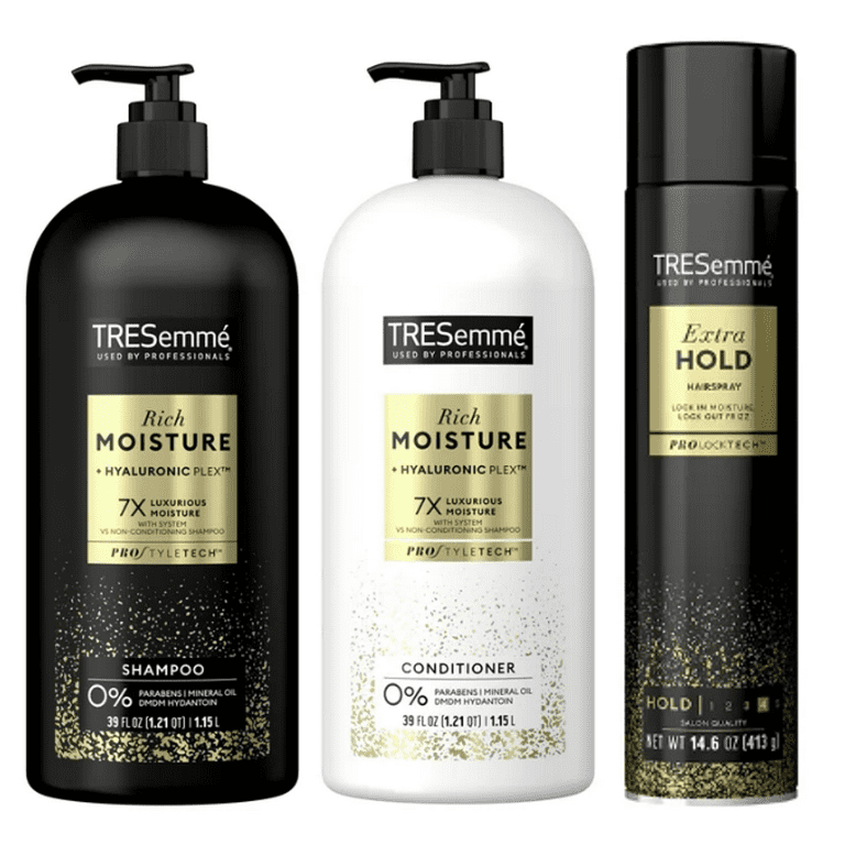 Tresemme Rich Moisture Hydrating Shampoo, Deep Conditioner